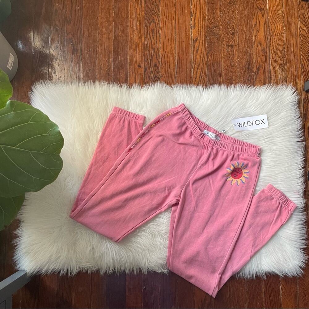 WILDFOX Pink Joggers Del Sol NWT Bubblegum